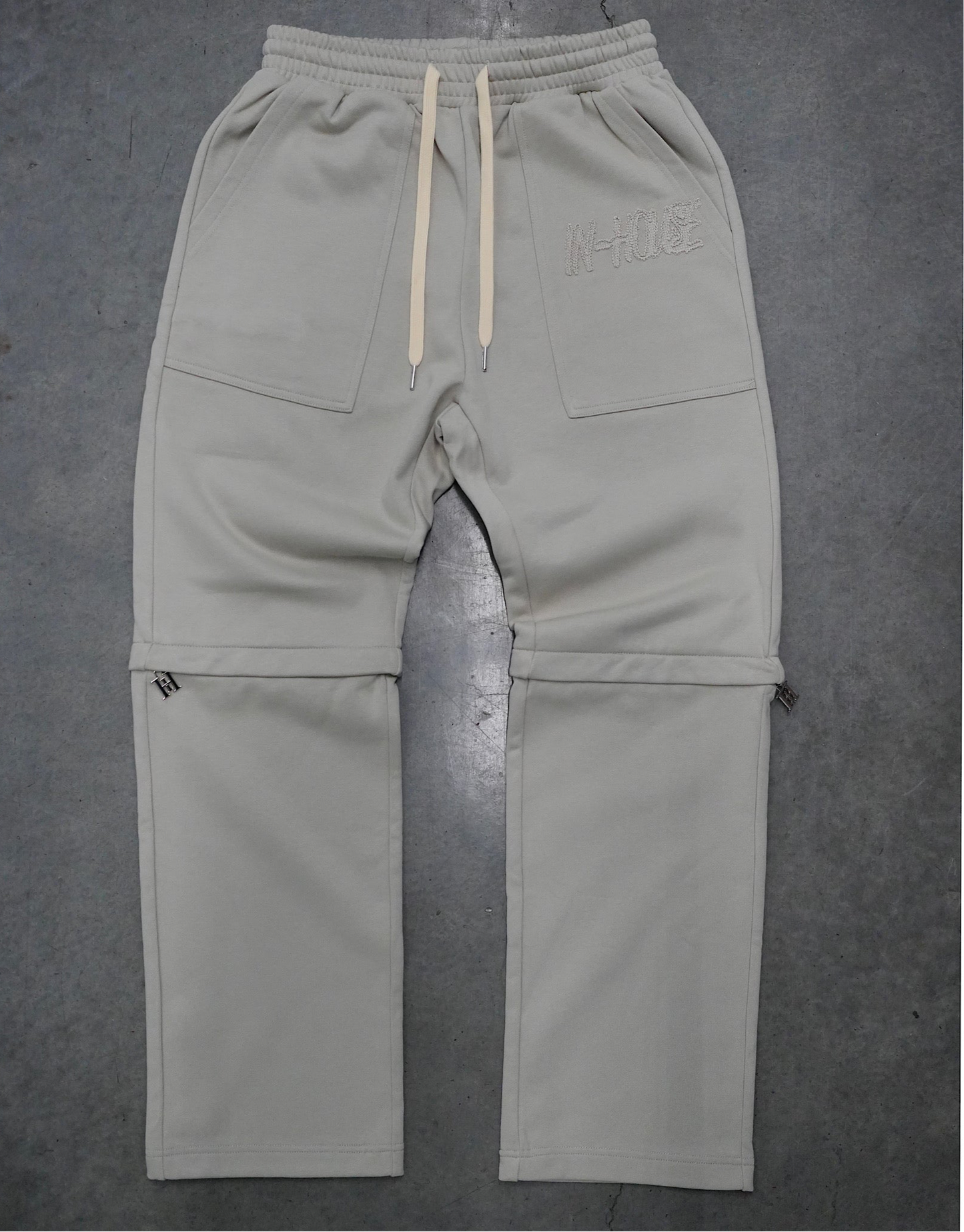 Cream Convertible Pant