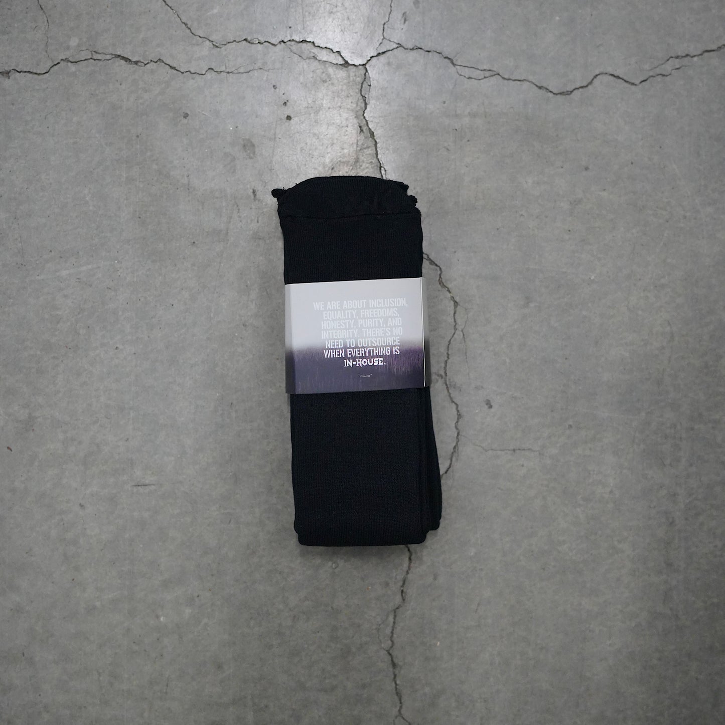 In-House Socks (Cream or Black)