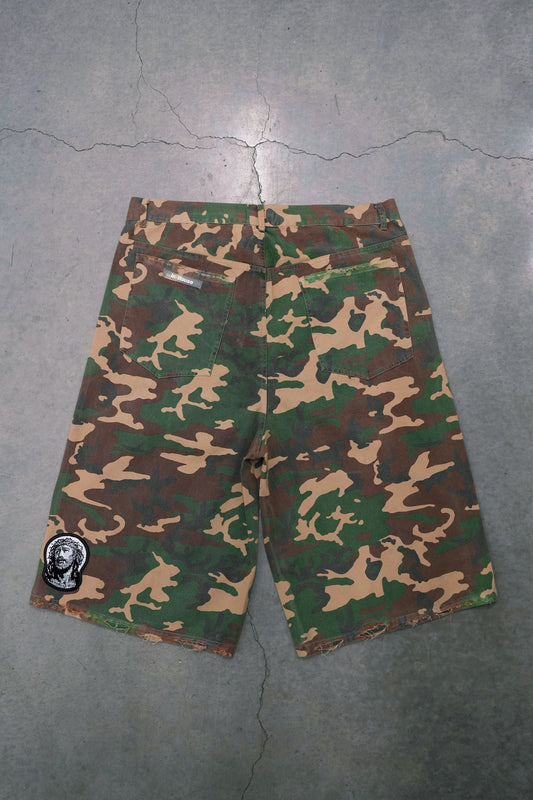 Baggy Camo Shorts