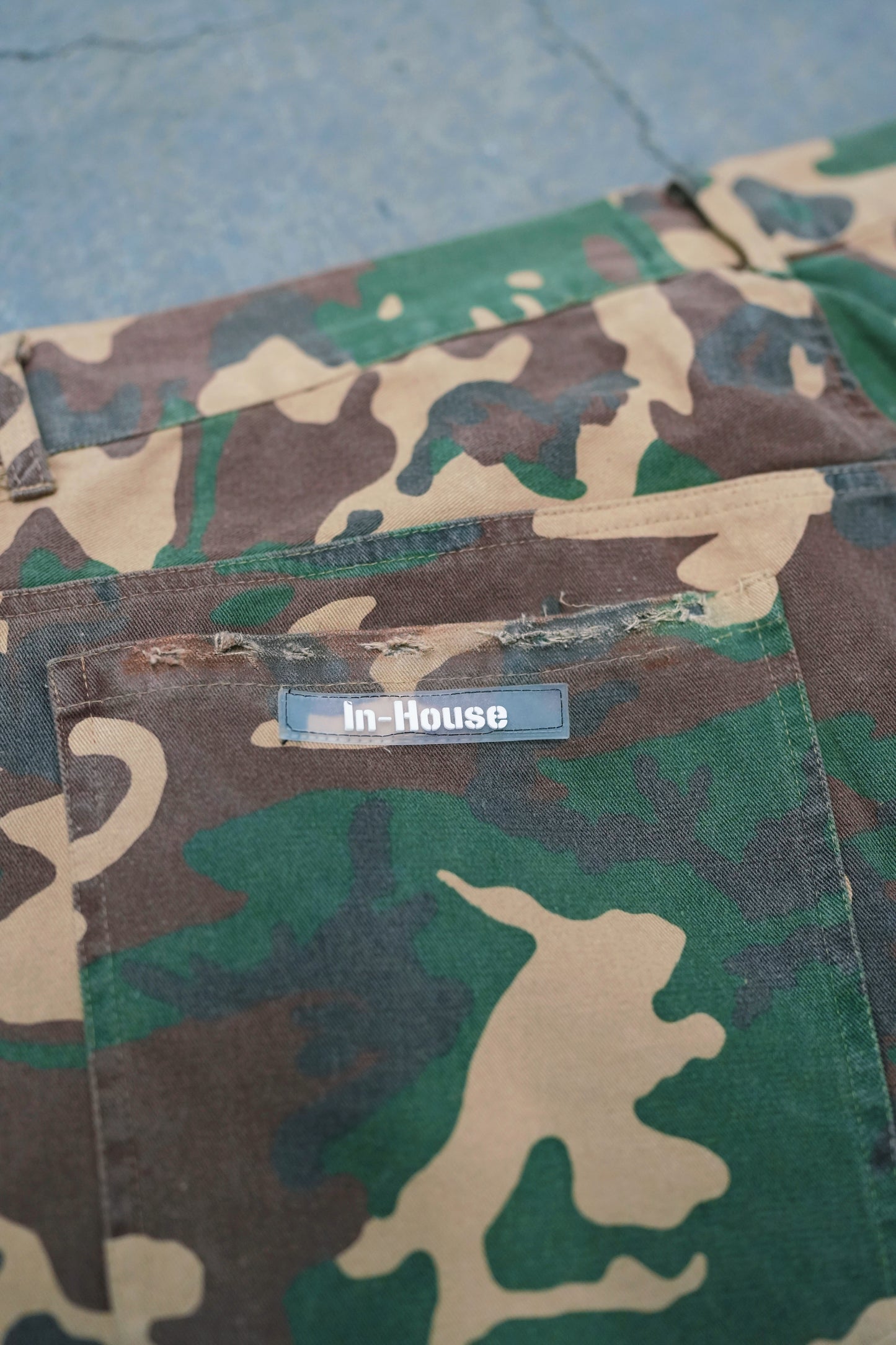 Baggy Camo Shorts