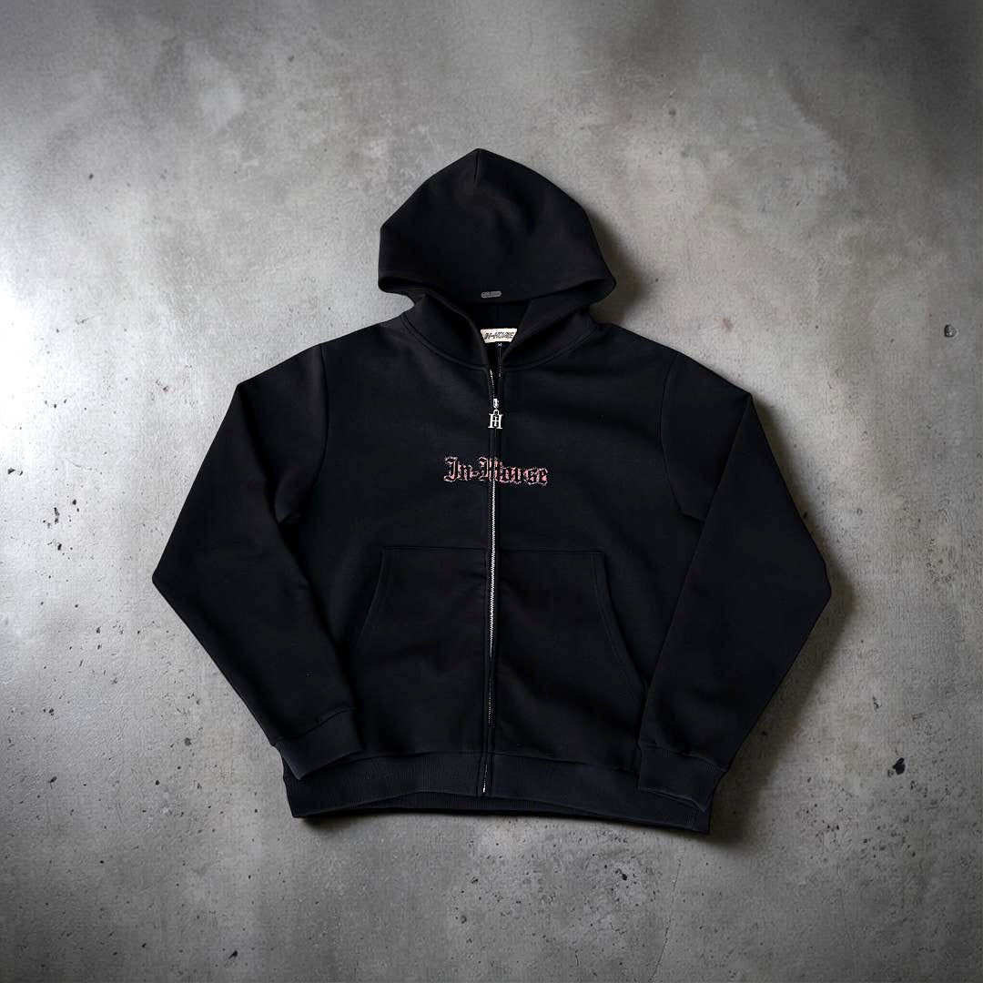 Black Hoodie (matching set to baggy track pants)