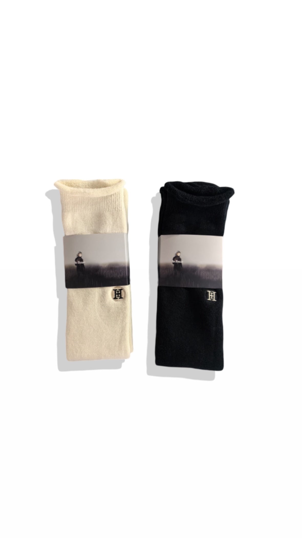 In-House Socks (Cream or Black)