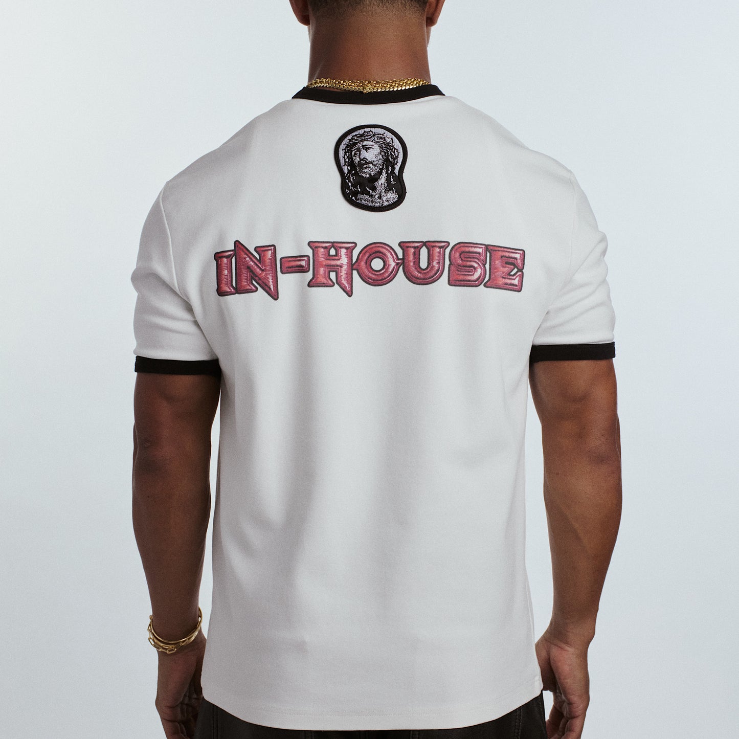 "Love Thy Neighbor" Contrast T-Shirt