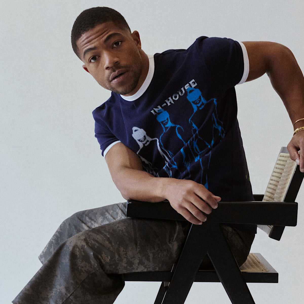 "Spend It" Contrast T-Shirt