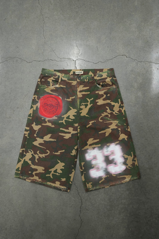 Baggy Camo Shorts