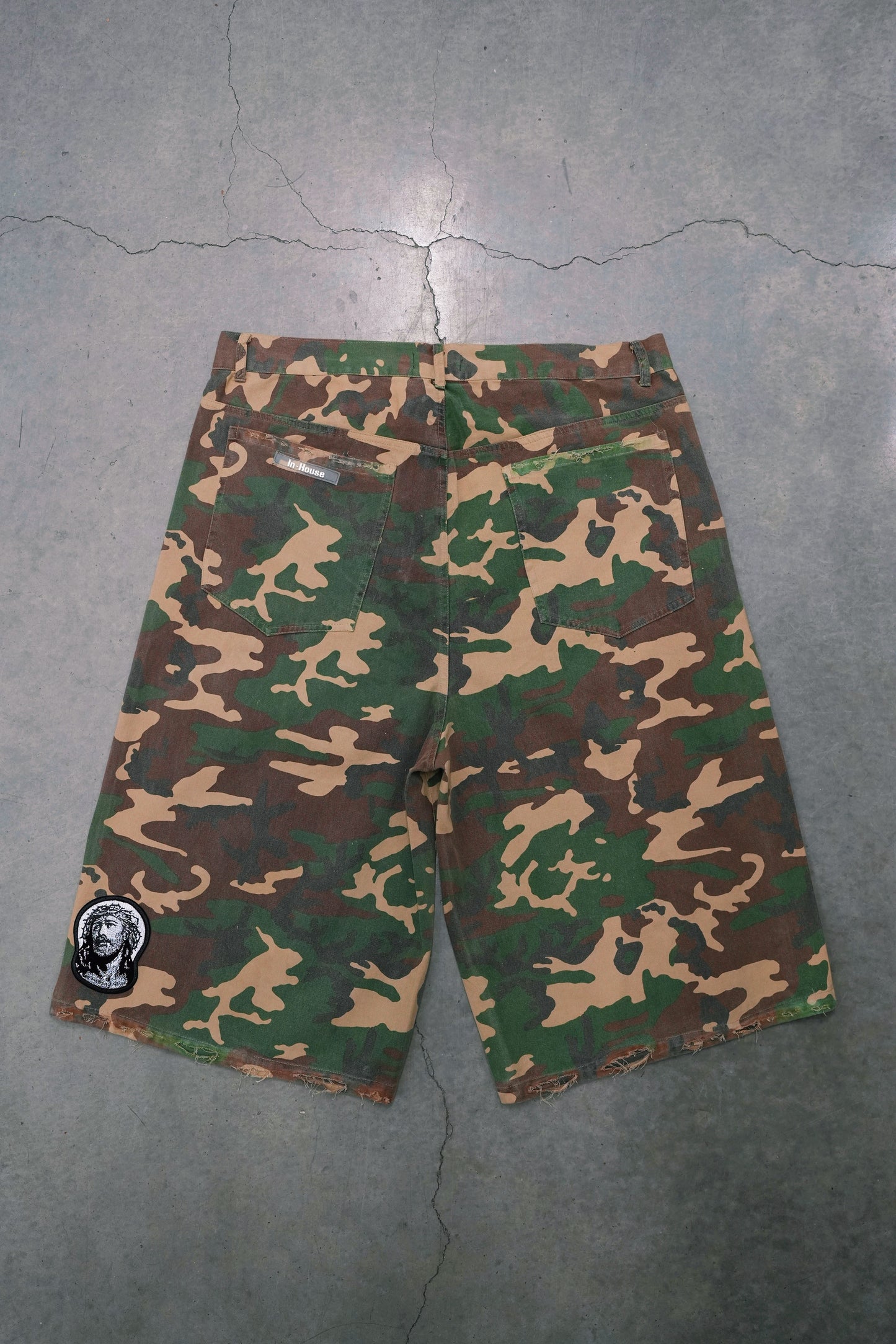 Baggy Camo Shorts